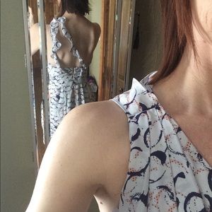 BCBG Short one shoulder dress